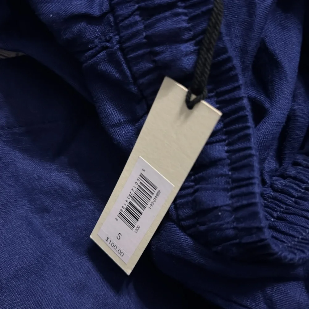 NWT! Banana Republic Linen Pull-On Pants - Size Small #498447 🩷